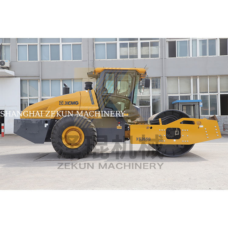 26T XCMG XS265S Hydraulic Single Drum Roller | Stage III