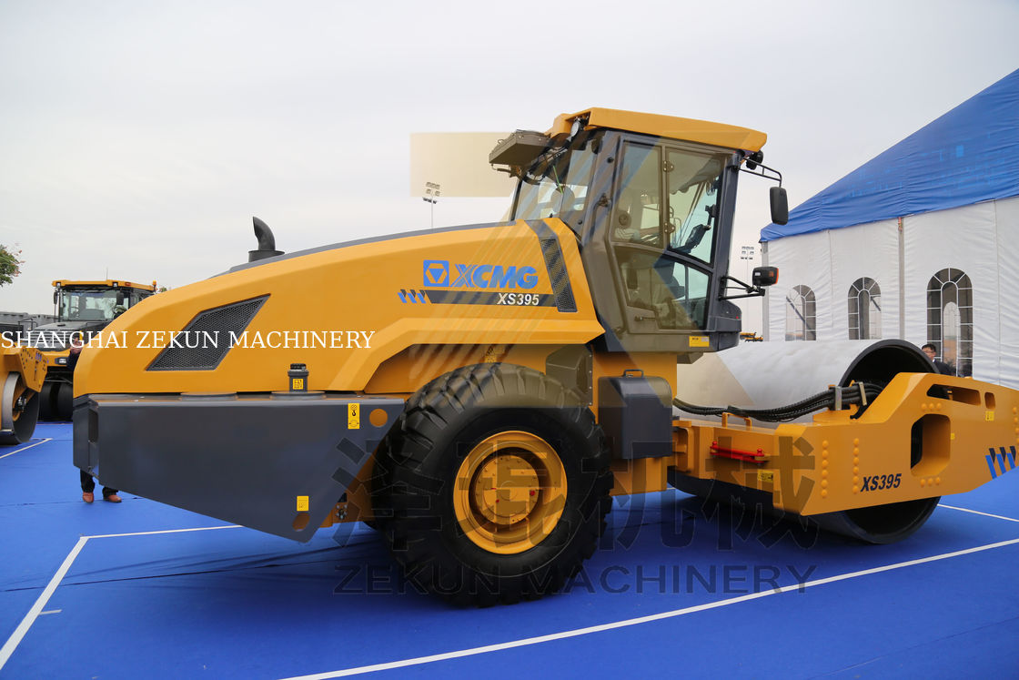 38T XCMG XS395 Hydraulic Roller | China Stage III | Road Equip