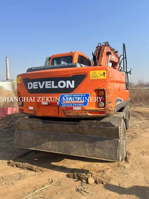 Doosan DX150W-9C Excavator 15-Ton Wheel Type For Sale