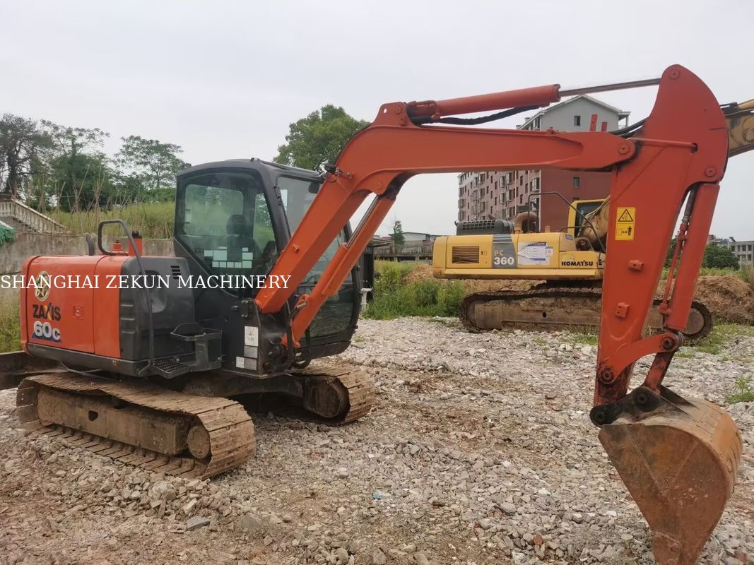 2023 Hitachi ZX60C-6A Mini Excavator – 5.4 Ton, 2,785 Hours For Sale