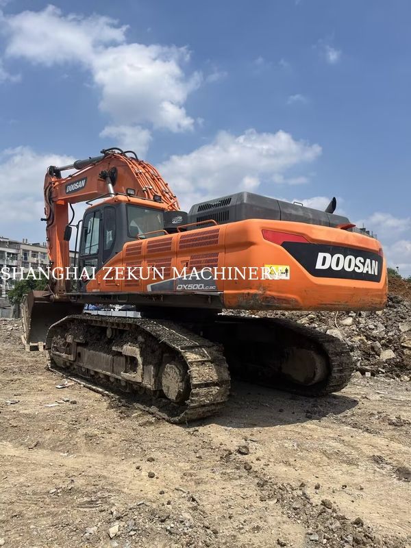 Used Doosan DX500LC-9C Excavator 800 Rpm Horsepower And Maximum Digging Height 11