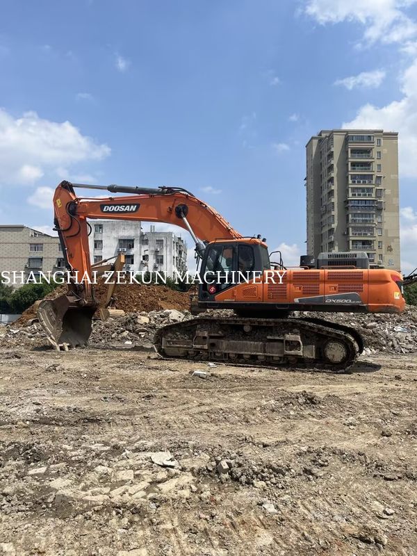 Used Doosan DX500LC-9C Excavator 800 Rpm Horsepower And Maximum Digging Height 11