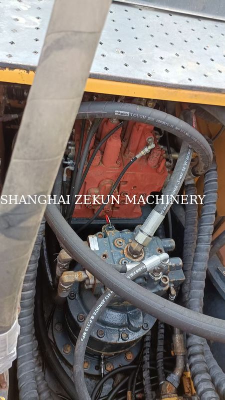 Hyundai R210W-9 Wheeled Excavator 330 L Fuel Tank Capacity And Hydraulic Valve