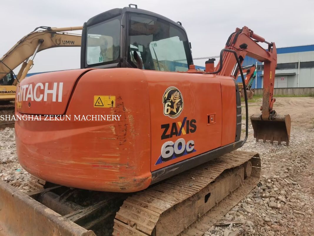 2023 Hitachi ZX60C-6A Excavator 2785hrs Operating Weight 5 Meets Tier 3 / Stage III Emission Standard