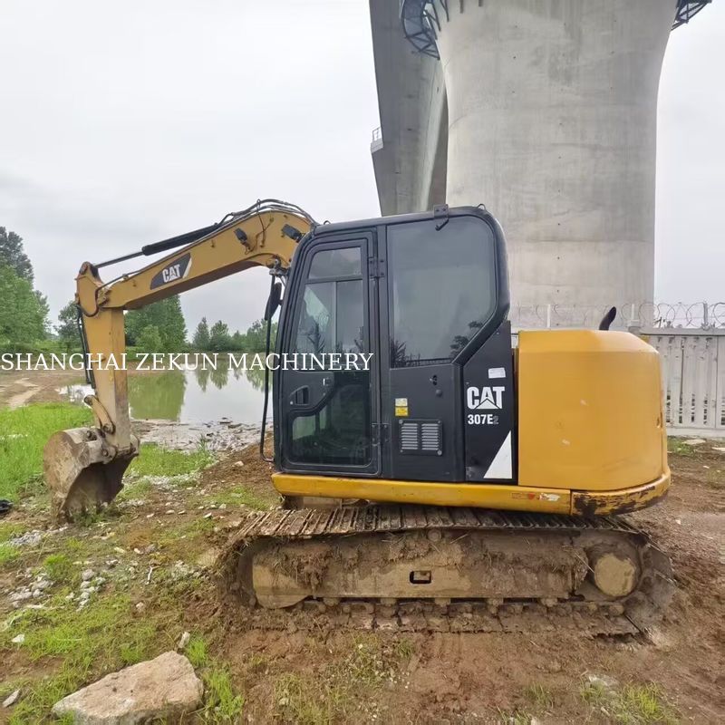 2017 CAT 307E2 Excavator 12544hrs Max Dumping Height 070 Mm Hydraulic Pressure 28 MPa