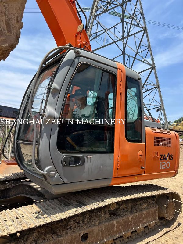 Hitachi ZX120-6 Excavator 14165hrs for Business Needs Fuel Tank Capacity 240 L Hydraulic Pressure 34.3 MPa