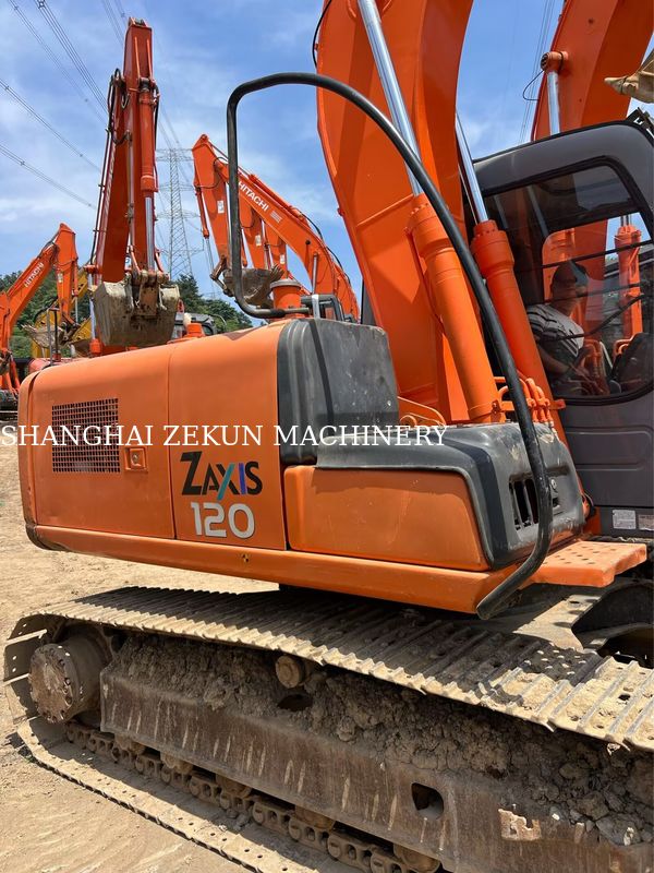 Hitachi ZX120-6 Excavator 14165hrs for Business Needs Fuel Tank Capacity 240 L Hydraulic Pressure 34.3 MPa