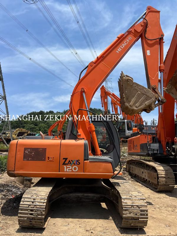 Hitachi ZX120-6 Excavator 14165hrs for Business Needs Fuel Tank Capacity 240 L Hydraulic Pressure 34.3 MPa