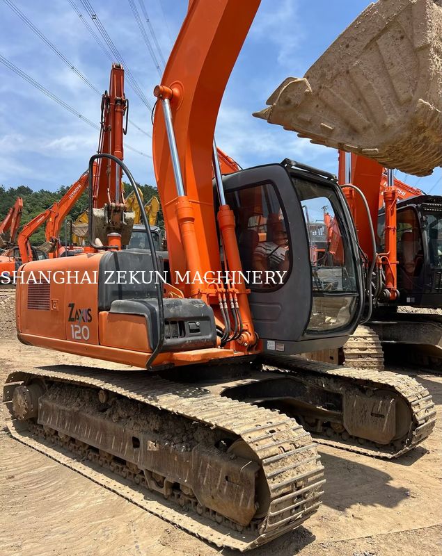 Hitachi ZX120-6 Excavator 14165hrs for Business Needs Fuel Tank Capacity 240 L Hydraulic Pressure 34.3 MPa