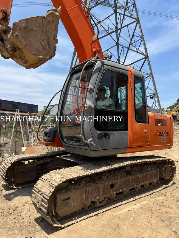 Hitachi ZX120-6 Excavator 14165hrs for Business Needs Fuel Tank Capacity 240 L Hydraulic Pressure 34.3 MPa