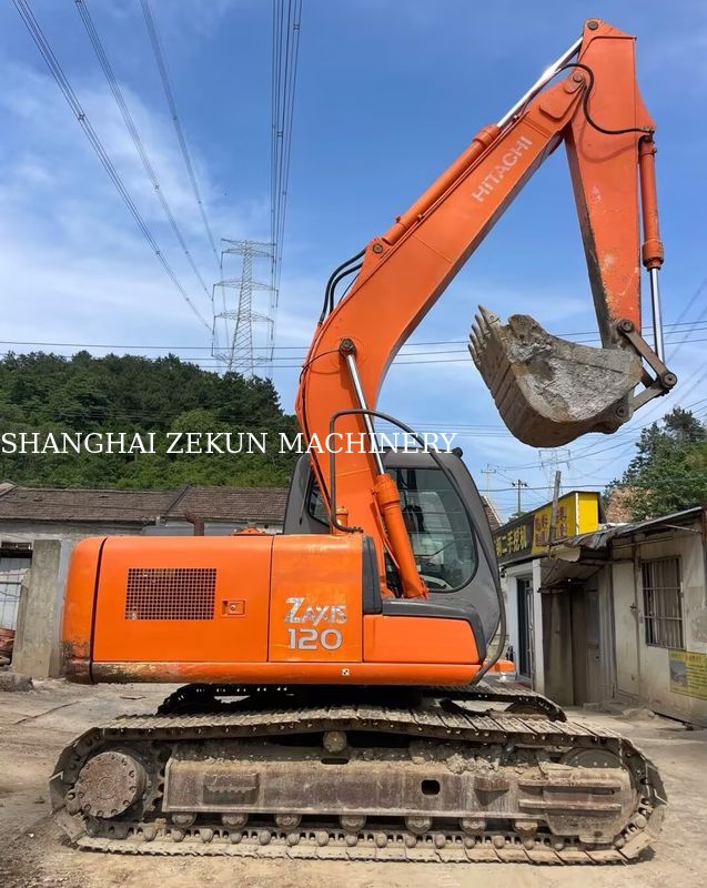 Hitachi ZX120-6 Excavator Used With 2.5m Arm Length And 210mm Max Dumping Height 11158hrs