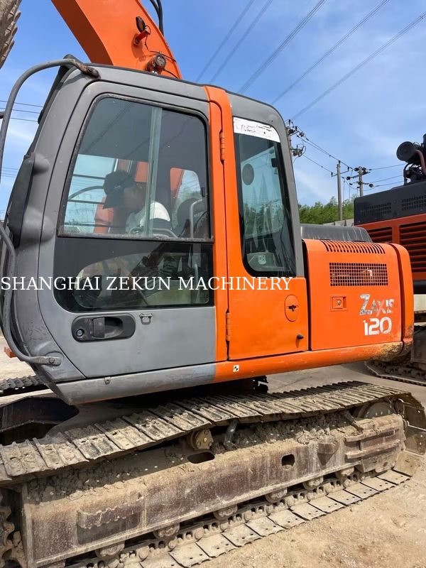 Hitachi ZX120-6 Excavator Used With 2.5m Arm Length And 210mm Max Dumping Height 11158hrs