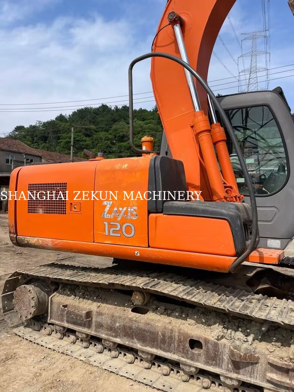 Hitachi ZX120-6 Excavator Used With 2.5m Arm Length And 210mm Max Dumping Height 11158hrs