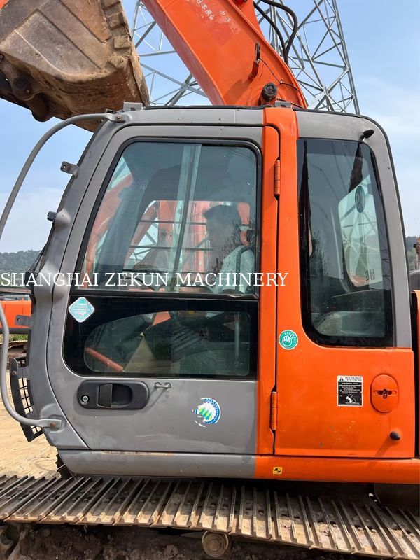 Used Hitachi ZX130-6 Excavator With 11053hrs 4.6m Boom Length 34.3 MPa Hydraulic Pressure