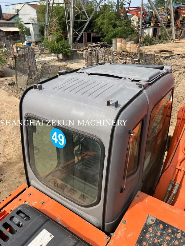 Used Hitachi ZX130-6 Excavator With 11053hrs 4.6m Boom Length 34.3 MPa Hydraulic Pressure