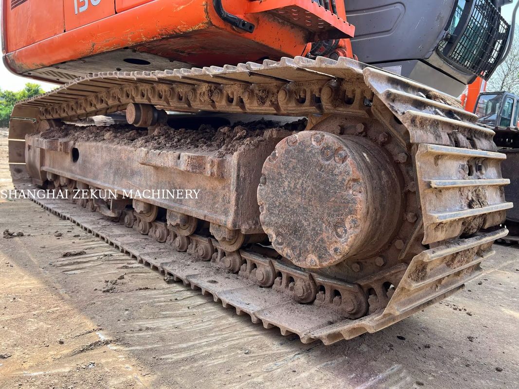 Used Hitachi ZX130-6 Excavator With 11053hrs 4.6m Boom Length 34.3 MPa Hydraulic Pressure