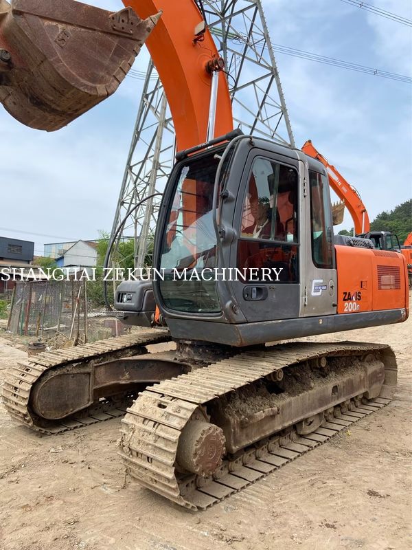 Used Hitachi ZX200-3G Excavator With 11050hrs Arm Length 2.94 M Boom Length 5.7 M