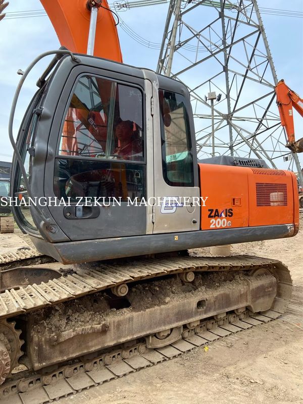 Used Hitachi ZX200-3G Excavator With 11050hrs Arm Length 2.94 M Boom Length 5.7 M
