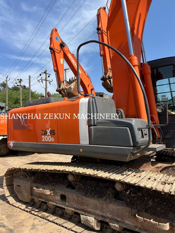 Hitachi ZX200-3G Excavator 12081hrs Travel Speed 3.5 / 5.5 Km/h Cab Features Multifunction Display