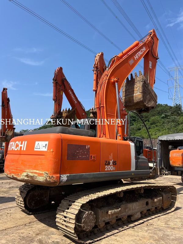 Hitachi ZX200-3G Excavator 12081hrs Travel Speed 3.5 / 5.5 Km/h Cab Features Multifunction Display
