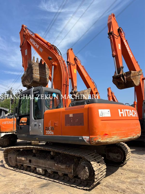 Hitachi ZX200-3G Excavator 12081hrs Travel Speed 3.5 / 5.5 Km/h Cab Features Multifunction Display