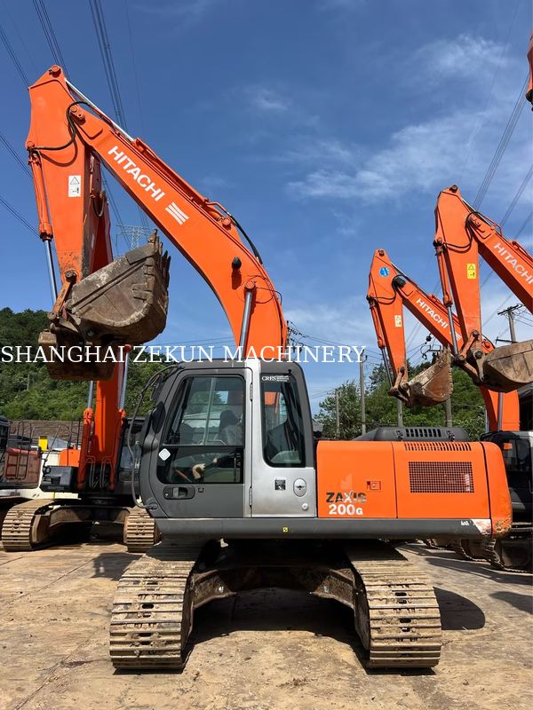 Hitachi ZX200-3G Excavator 12081hrs Travel Speed 3.5 / 5.5 Km/h Cab Features Multifunction Display