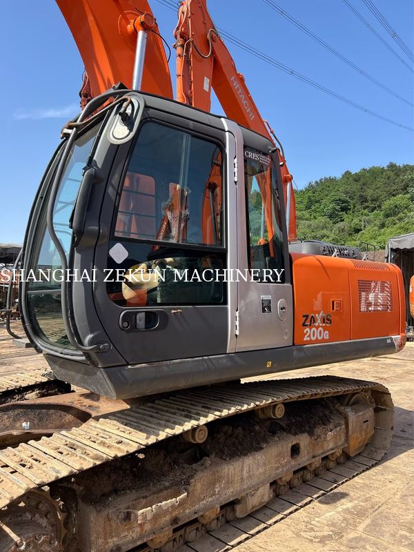 Hitachi ZX200-3G Excavator 12081hrs Travel Speed 3.5 / 5.5 Km/h Cab Features Multifunction Display