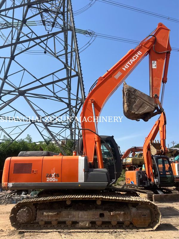 Hitachi ZX200-3G Excavator 12081hrs Travel Speed 3.5 / 5.5 Km/h Cab Features Multifunction Display